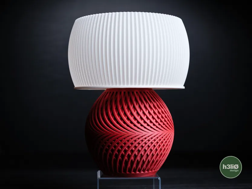 Mô hình in 3D đèn bàn drift • lamp - Phong cách tối giản hiện đại - Image 4