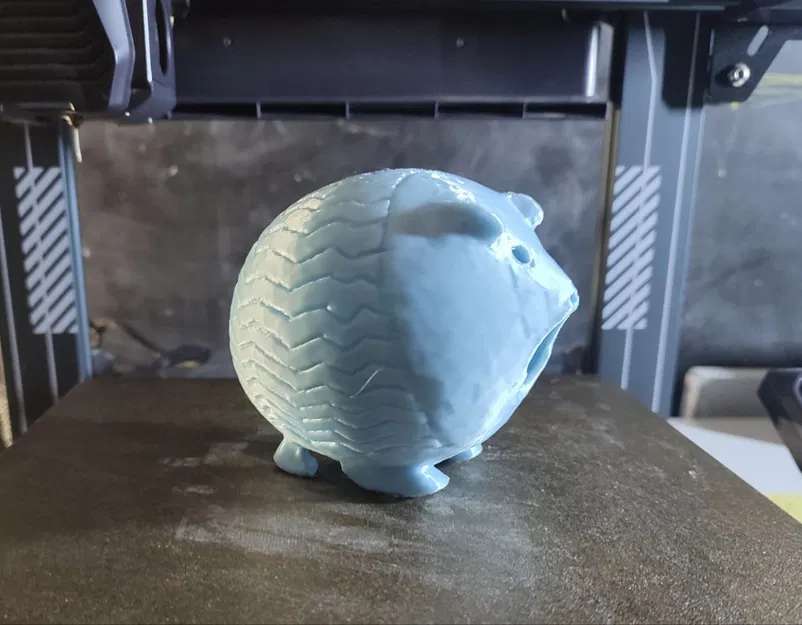 Nhím Mông Cổ bằng gốm (Ceramic mongolian hedgehog) - Image 2