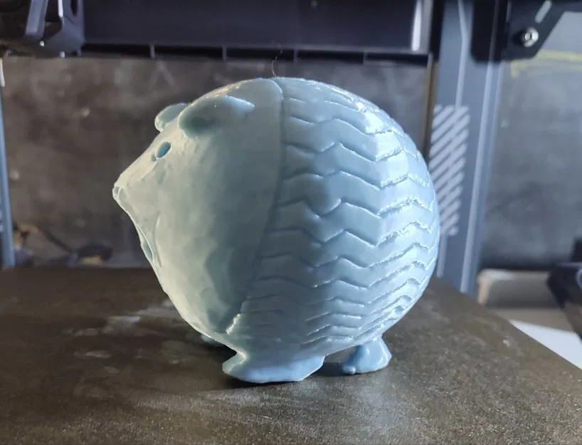 Nhím Mông Cổ bằng gốm (Ceramic mongolian hedgehog) - Image 4