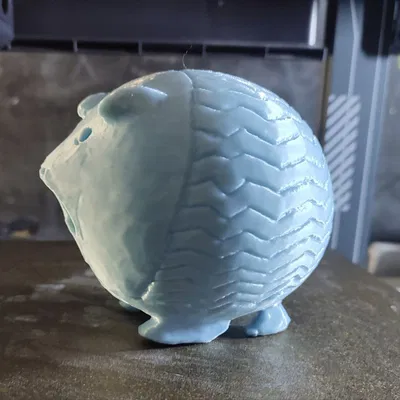 Nhím Mông Cổ bằng gốm (Ceramic mongolian hedgehog)