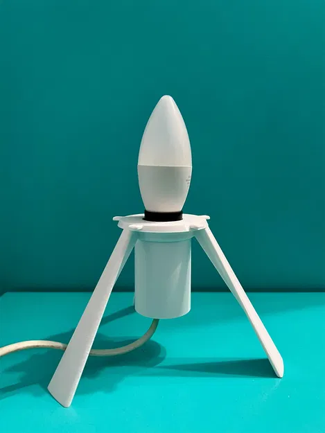 Chân Đèn Moon Lamp – Adapter Đui E14 Chuẩn Châu Âu - Image 1