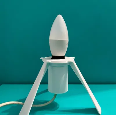 Chân Đèn Moon Lamp – Adapter Đui E14 Chuẩn Châu Âu