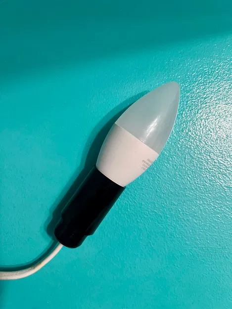 Chân Đèn Moon Lamp – Adapter Đui E14 Chuẩn Châu Âu - Image 2