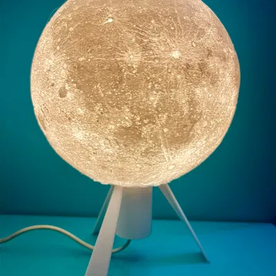 Chân Đèn Moon Lamp – Adapter Đui E14 Chuẩn Châu Âu