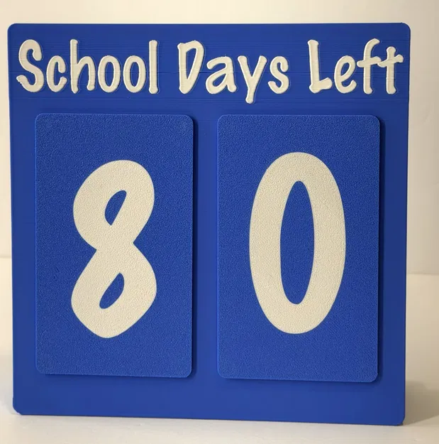 R7Makers: "School Days Left" Magnetic Countdown (Bản FREE) - Image 5