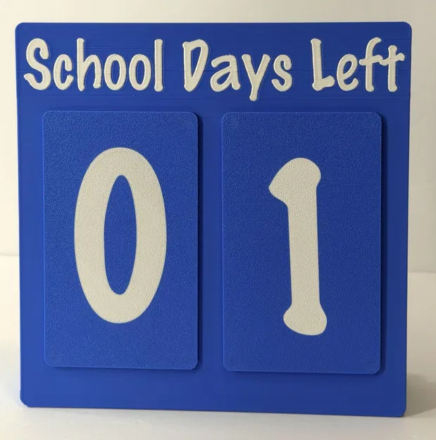 R7Makers: "School Days Left" Magnetic Countdown (Bản FREE) - Image 6