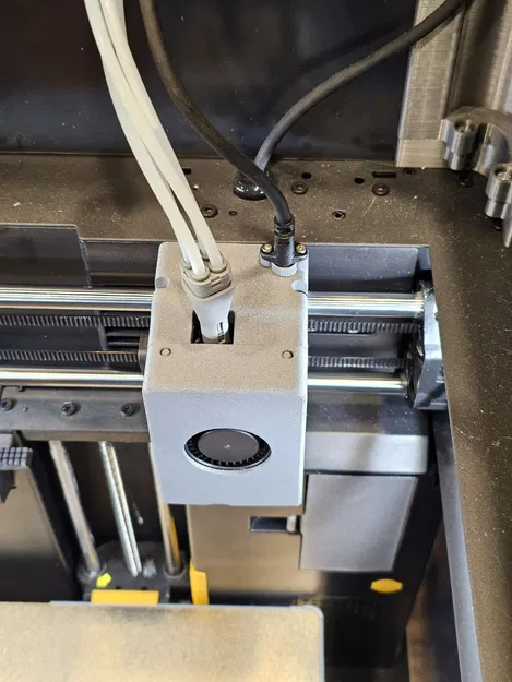 Nắp che vent AD5X/AD5M kèm mount Bambu-hotend & TZ Nozzle - Image 3