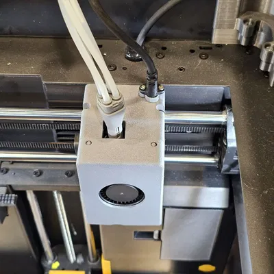 Nắp che vent AD5X/AD5M kèm mount Bambu-hotend & TZ Nozzle