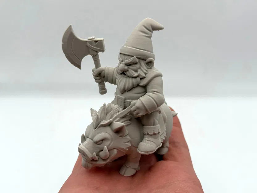 Gnome Hog Rider - Image 1