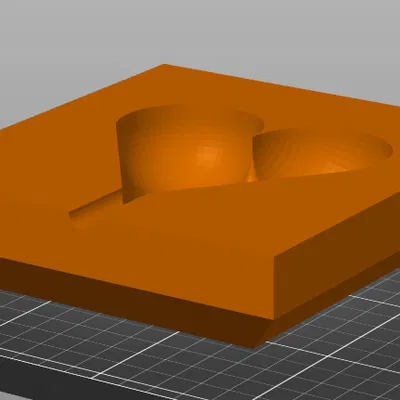 Khuôn Đổ Nến Hình Trái Tim