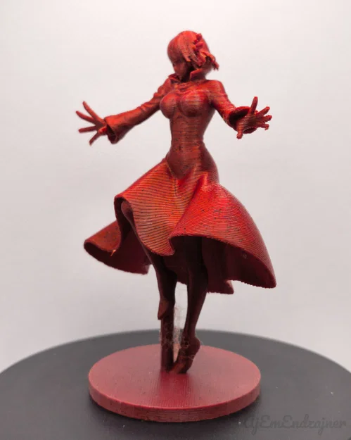 Fubuku từ One Punch Man – Mô hình 3D figure kèm đế (STL, PLA) - Image 4
