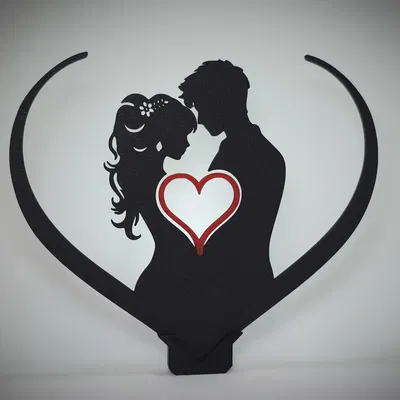 Tranh treo tường cặp đôi lãng mạn - Decor đứng độc lập