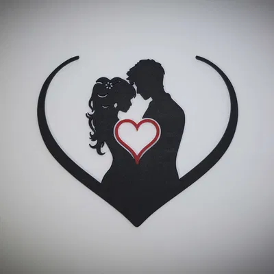 Tranh treo tường cặp đôi lãng mạn - Decor đứng độc lập