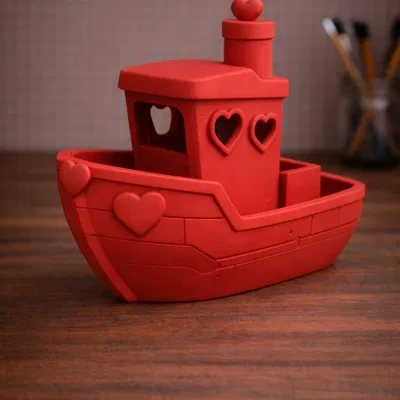 Thuyền Benchy Valentine (Valentine Benchy Boat)