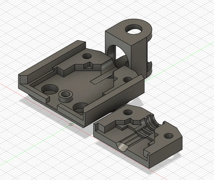 Ốp che dây heat bed cho cable chain HD (Prusa MK2/MK2.5/MK3) - Image 1