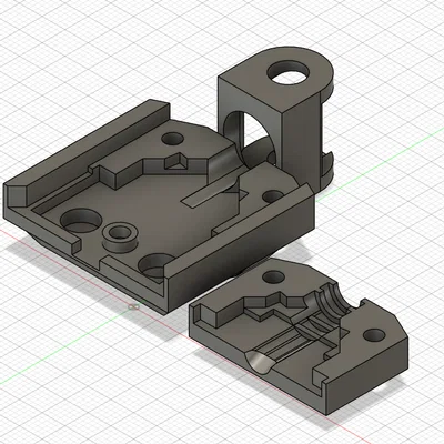 Ốp che dây heat bed cho cable chain HD (Prusa MK2/MK2.5/MK3)