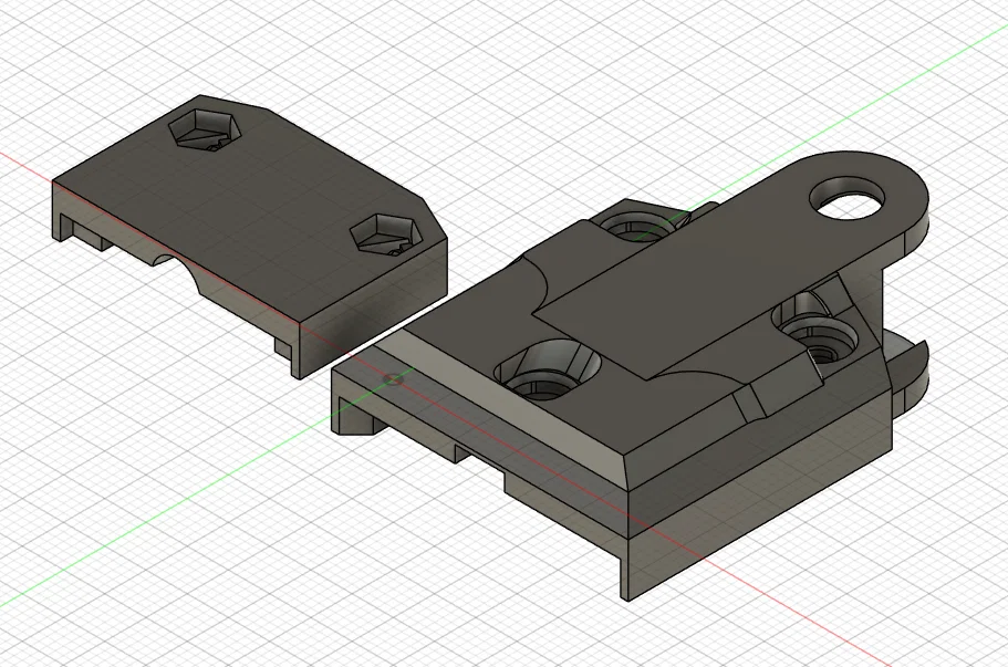 Ốp che dây heat bed cho cable chain HD (Prusa MK2/MK2.5/MK3) - Image 3