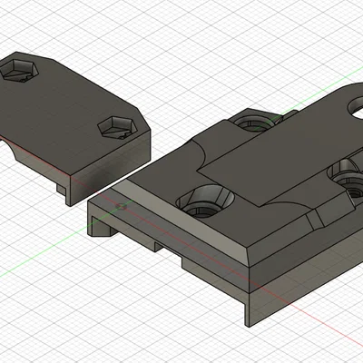 Ốp che dây heat bed cho cable chain HD (Prusa MK2/MK2.5/MK3)