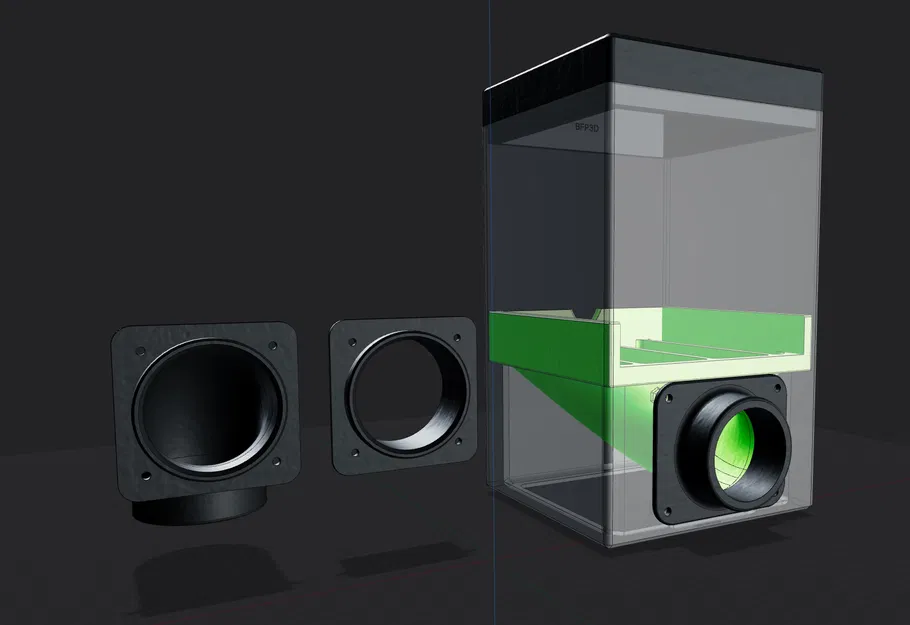 Bộ lọc HEPA+Carbon cho máy in resin (cần quạt in-line & ống 3in) - Image 1