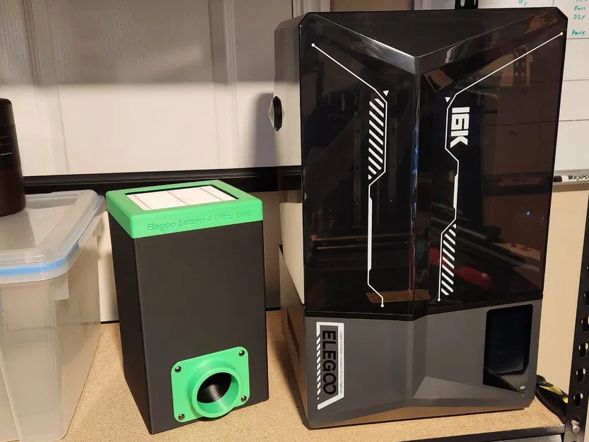 Bộ lọc HEPA+Carbon cho máy in resin (cần quạt in-line & ống 3in) - Image 4