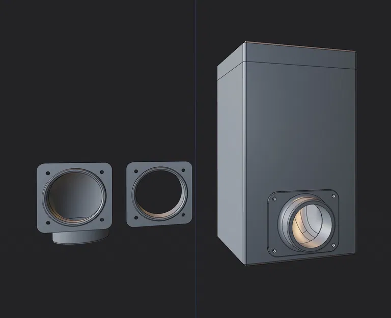 Bộ lọc HEPA+Carbon cho máy in resin (cần quạt in-line & ống 3in) - Image 11