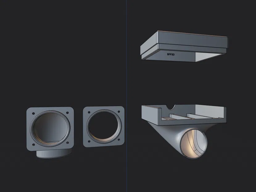Bộ lọc HEPA+Carbon cho máy in resin (cần quạt in-line & ống 3in) - Image 12