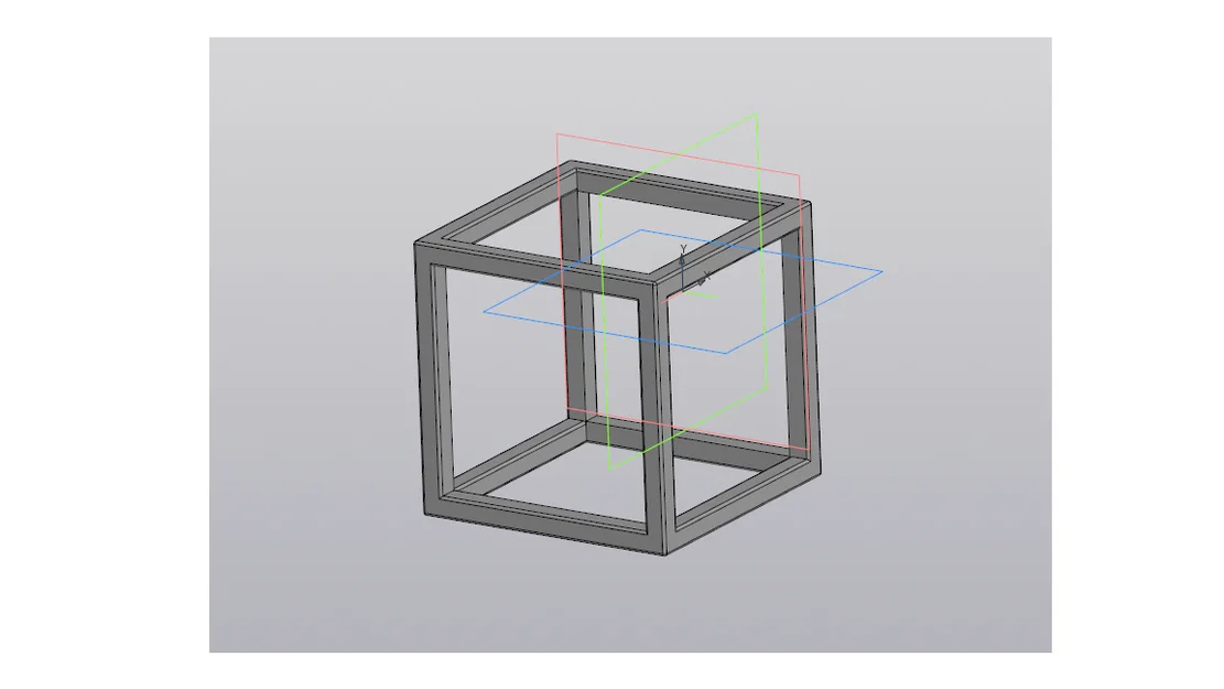 Parallelepiped (Khối hình hộp 3D 50mm x 50mm) - Image 1