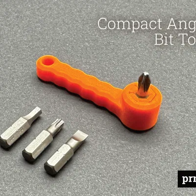 Đầu giữ bit góc vuông 90° siêu gọn – Nhỏ xíu cho chỗ hẹp