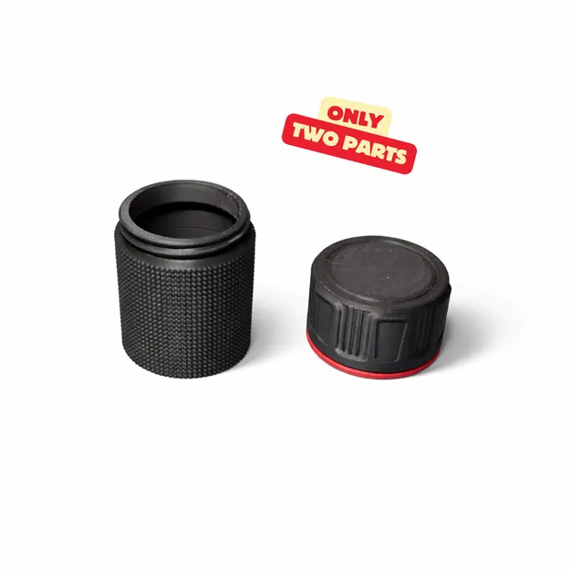 Hộp nắp vặn Traveller – modular xếp chồng, tuỳ chọn la bàn & loop TPU - Image 4