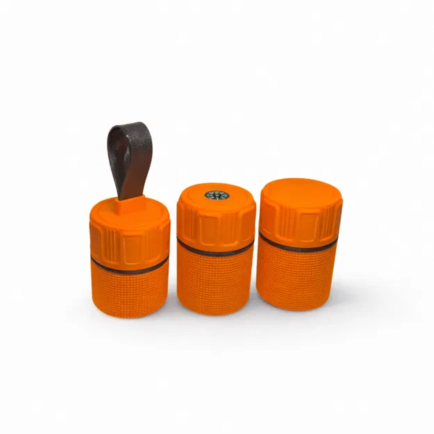 Hộp nắp vặn Traveller – modular xếp chồng, tuỳ chọn la bàn & loop TPU - Image 11