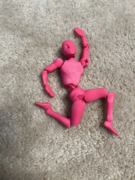 FDMJoint Articulated Human Contortionist – Mô hình người dẻo khớp FDMJoint - Image 1