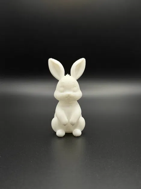 Thỏ Con Ngồi Dễ Thương (Cute Sitting Bunny) - Image 1
