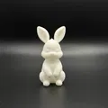 Thỏ Con Ngồi Dễ Thương (Cute Sitting Bunny) - Thumbnail 1