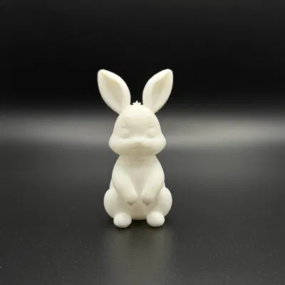Thỏ Con Ngồi Dễ Thương (Cute Sitting Bunny)
