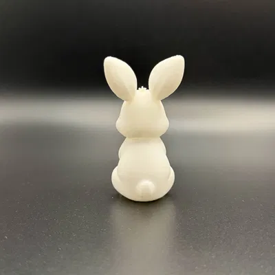 Thỏ Con Ngồi Dễ Thương (Cute Sitting Bunny)