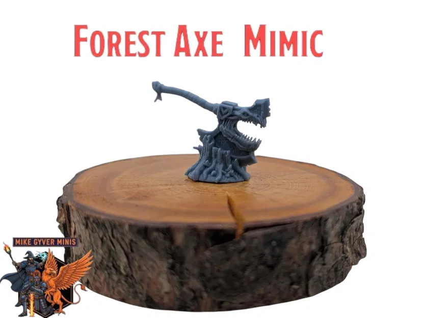 Forest Axe Mimic - MGM Print-Ready Mini (Miniature sẵn in) - Image 1