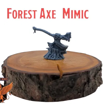 Forest Axe Mimic - MGM Print-Ready Mini (Miniature sẵn in)