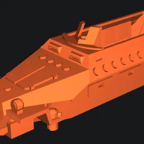 LEGO MILITARY Sd.Kfz. 251 tương thích LEGO, Schützenpanzerwagen Đức WW2