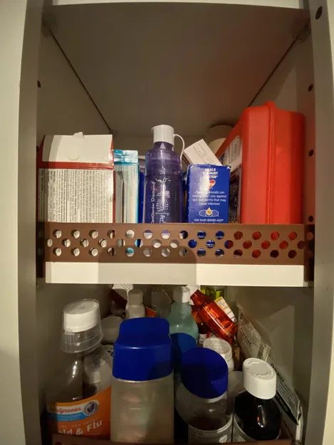 Gate/Basket cho tủ bếp cạnh lò vi sóng treo (Kitchen Cabinet Gates or Baskets) - Image 1