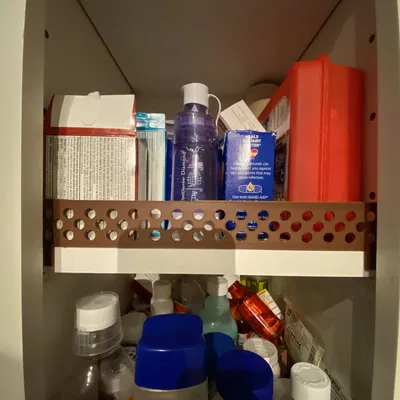 Gate/Basket cho tủ bếp cạnh lò vi sóng treo (Kitchen Cabinet Gates or Baskets)