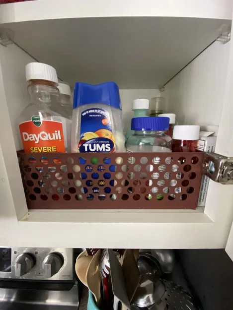 Gate/Basket cho tủ bếp cạnh lò vi sóng treo (Kitchen Cabinet Gates or Baskets) - Image 2