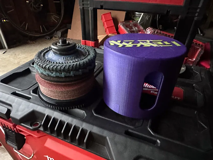 Giá đỡ đĩa máy mài góc (Angle grinder disc holder) - Image 2