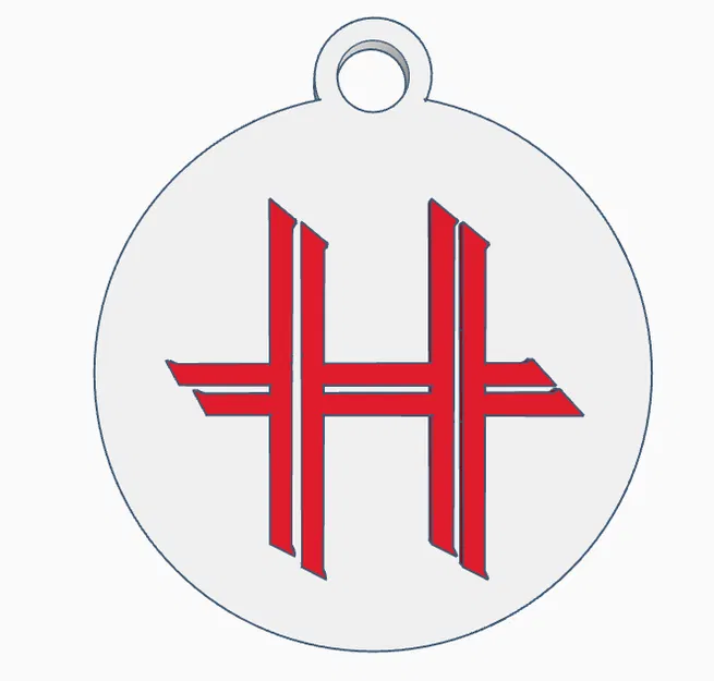 Móc khóa logo Hirochi - Image 2