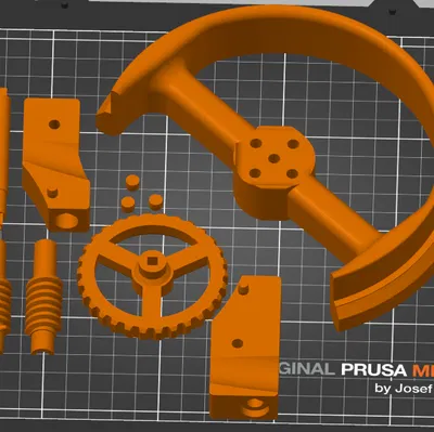 Hadley Hill Mount Worm Gear Remix