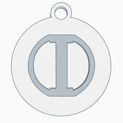 Móc khóa Logo Ibishu (Ibishu Logo Keychain)