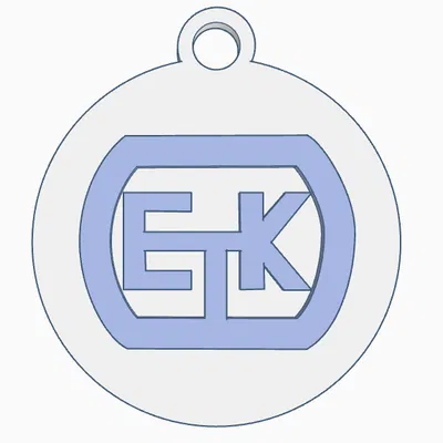 Móc khóa logo ETK (ETK Logo Keychain)
