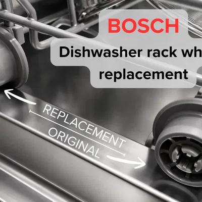 Bánh xe khay (rack wheel) thay thế – phù hợp máy rửa chén Bosch