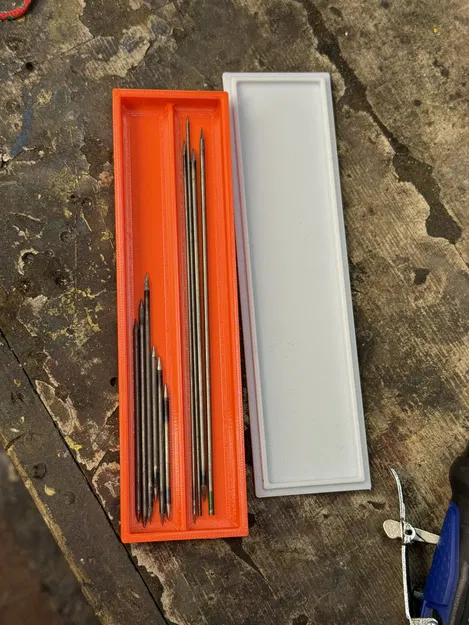 Hộp đựng điện cực TIG Tungsten 50mm 60mm - Image 2