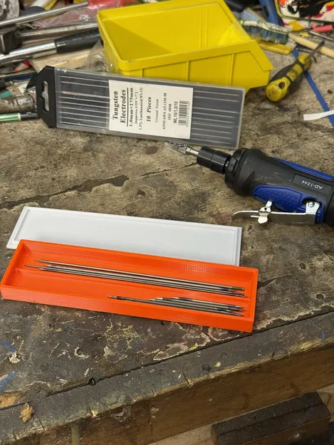 Hộp đựng điện cực TIG Tungsten 50mm 60mm - Image 3