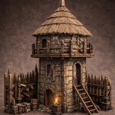 Địa hình Anglo-Saxon cho tabletop war games wargaming